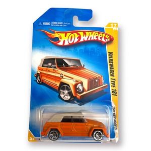 Hot Wheels Volkswagen Type 181 2009 New Models orange and tan NOC